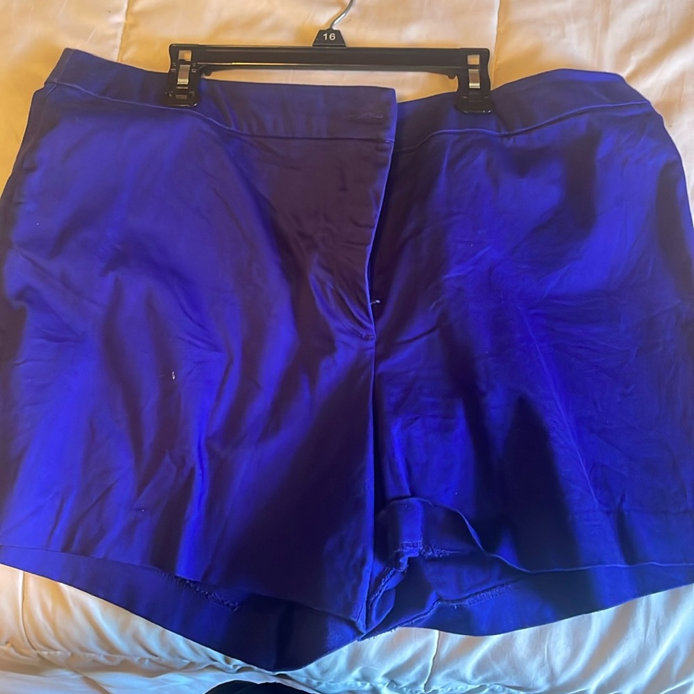 Blue shorts